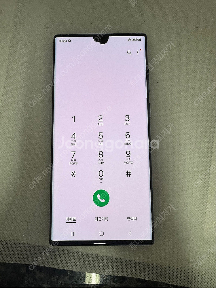 삼성 갤럭시 s22울트라 그린 기능정상 36만원 전국최...--5