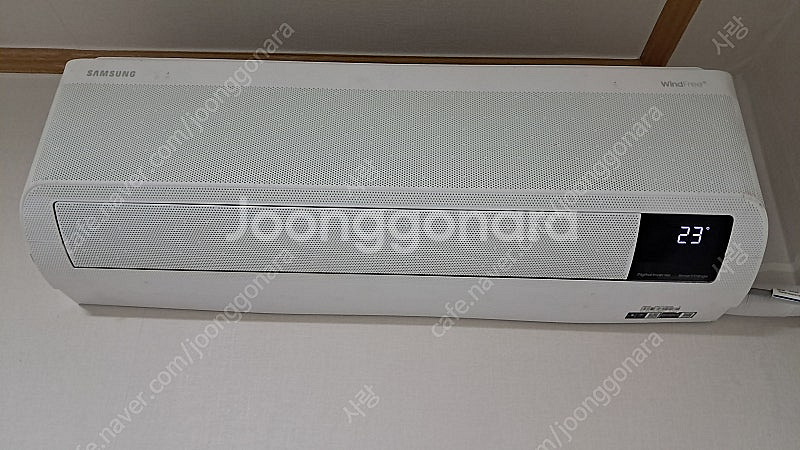 삼성 에어컨 7평 무풍 냉난방--0