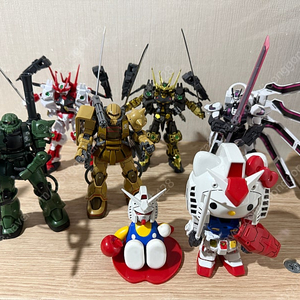 다반 건담 1/144 hg프라모델 일괄판매