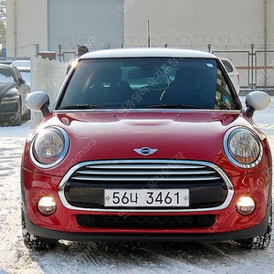 중고 쿠퍼D 미니쿠퍼 중고차 빨간색 2015년식 88,695km 기본형 중고자동차