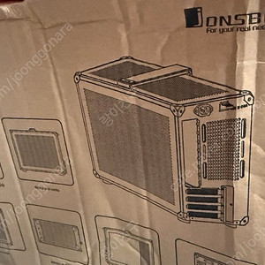 JONSBO C6 MAX (블랙) PC케이스 미개봉품