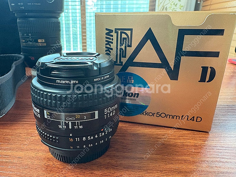 니콘 Nikkor 50mm f/1.4D 렌즈--2