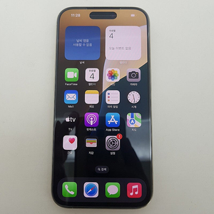 [판매] 서울 카드가능 아이폰 iPhone 15 PRO 프로 화이트 128 91% A급 팝니다. 90만원