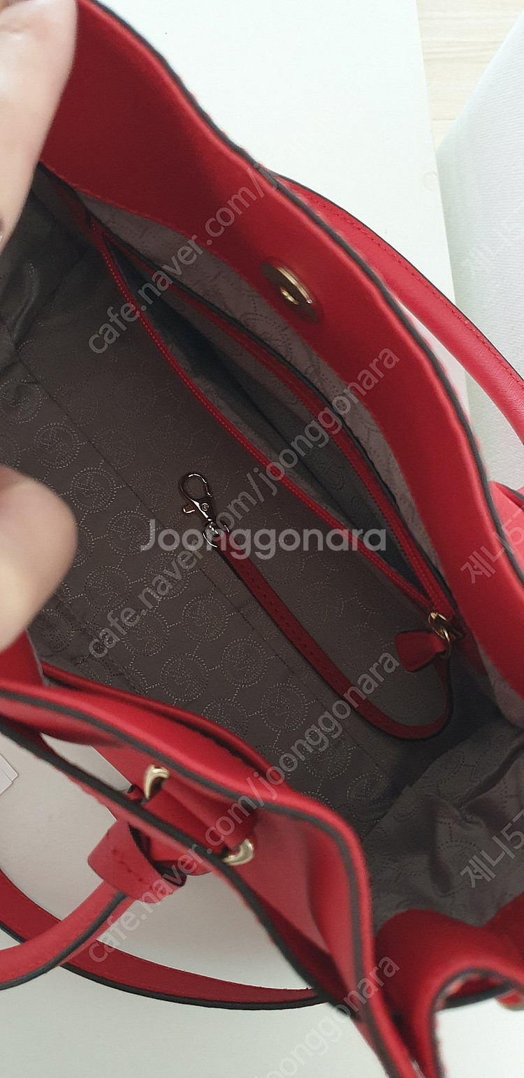 정품 마이클코어스 해밀턴 토드숄더백--1
