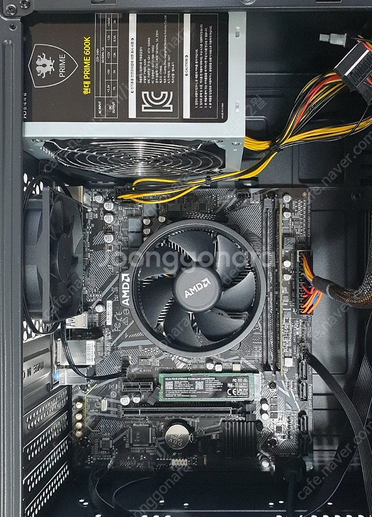 새 컴퓨터 AMD 라이젠5 5600G 6코어/12t 고...--2