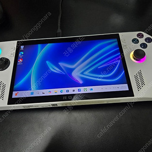 Rog ally 로갈리 정발