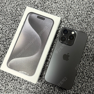 아이폰15프로 256GB 블랙 티타늄