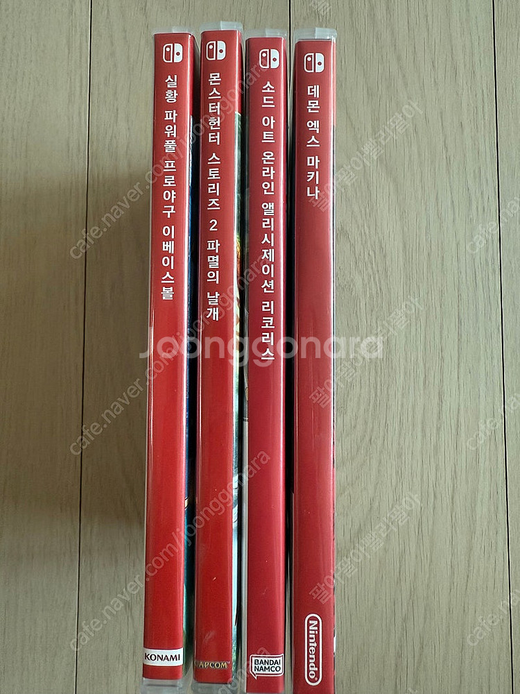 가격폭삭내림(개봉-미사용)닌텐도스위치 타이틀칩(소드아트...--1