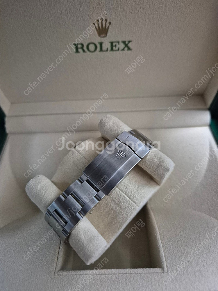 로렉스 오이스터 퍼페츄얼 OP41 그린 124300 판...--3