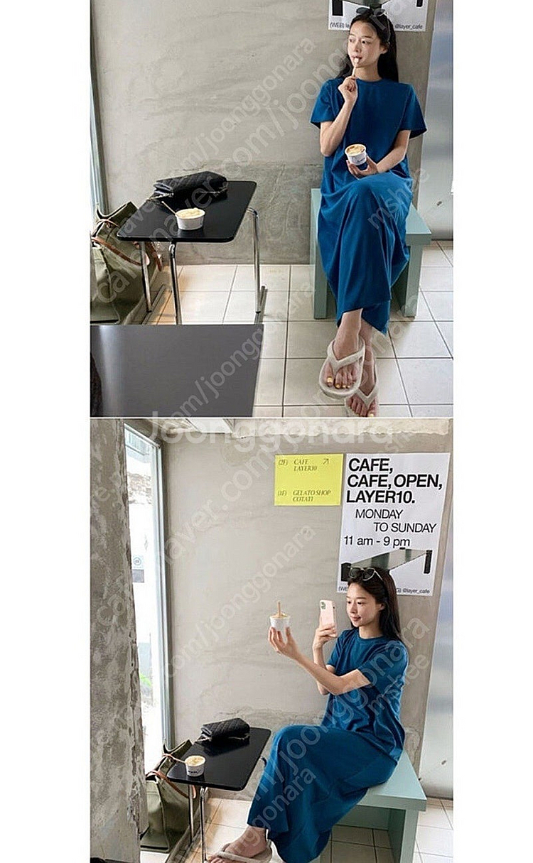 츄니토리 반팔원피스 3컬러일괄--1