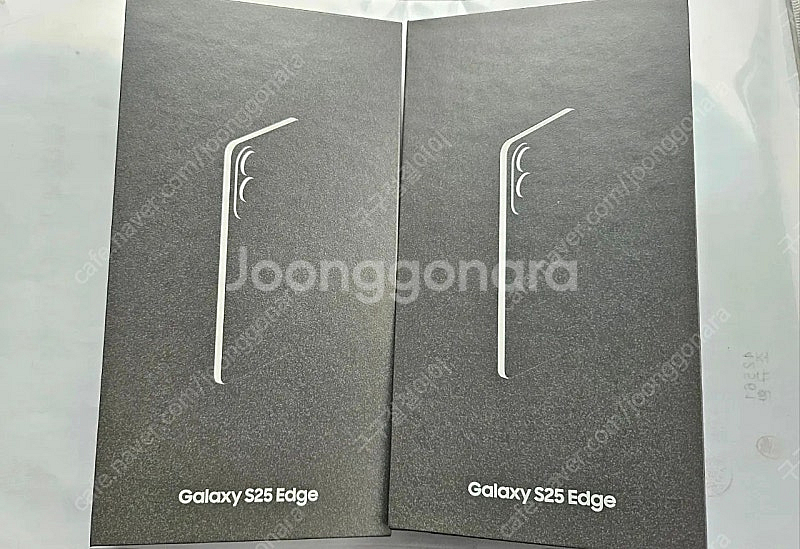 갤럭시 s25 엣지 512G 자급제 미개봉판매합니다--0
