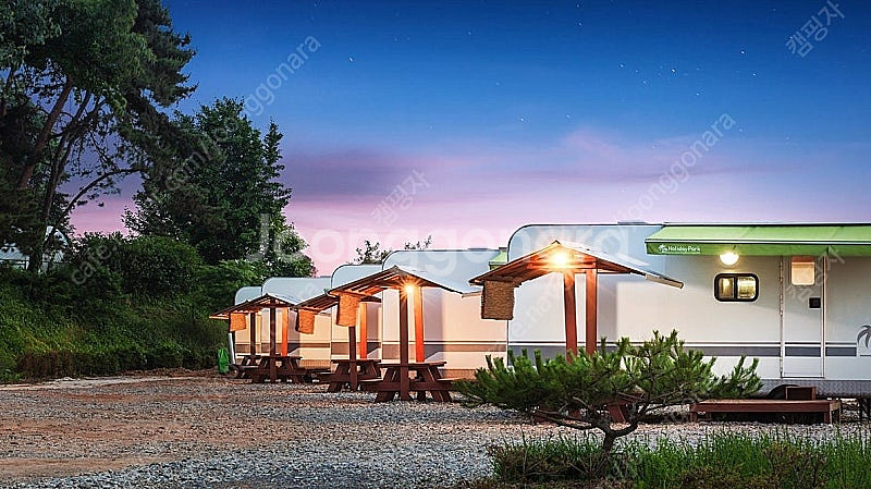 정박형카라반. 농막대용,이동식주택대용--0