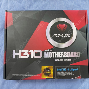 미사용 afox h310 보드 판매합니다(택포)