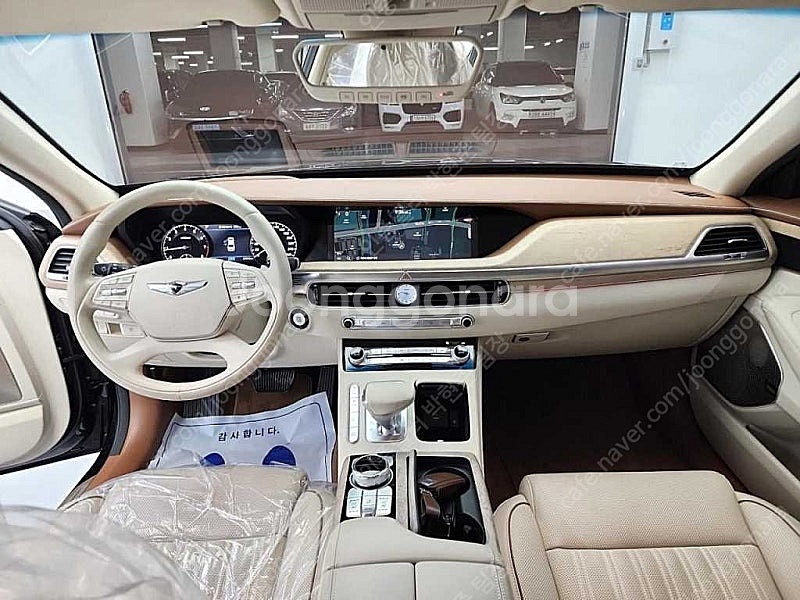 제네시스 G90 중고 제네시스 중고 가격 검정색 2021년식 29,033km 5.0 GDI AWD 프레스티지 중고차...--0