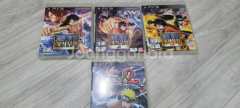 ps3 원피스 해적무쌍 1-3,나루토 일괄 택포 3.5--0