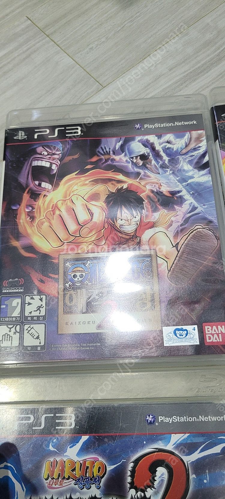 ps3 원피스 해적무쌍 1-3,나루토 일괄 택포 3.5--5