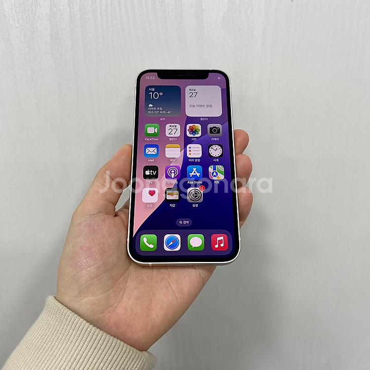 71134 아이폰12미니 화이트 128GB 부산 중고폰...--0