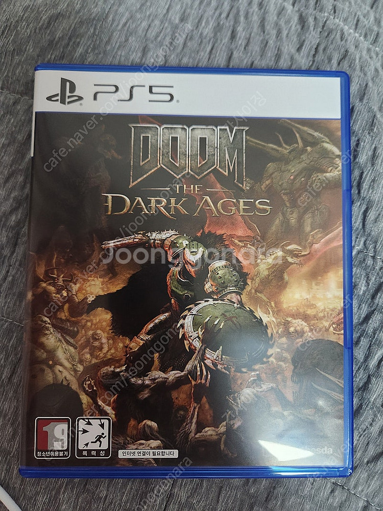 PS5 둠 다크에이지 팝니다(택포)--0