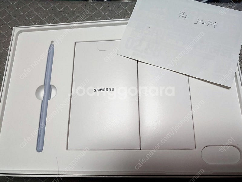 갤럭시탭 S10+ 풀박스 90만 거의 새상품 (서울 직...--2