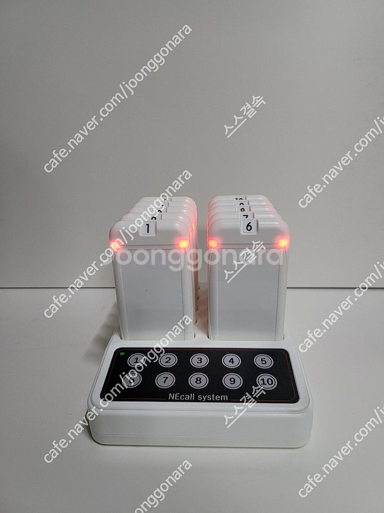 엔이콜 10구 사각진동벨 세트 팔아요 dp-400r--4