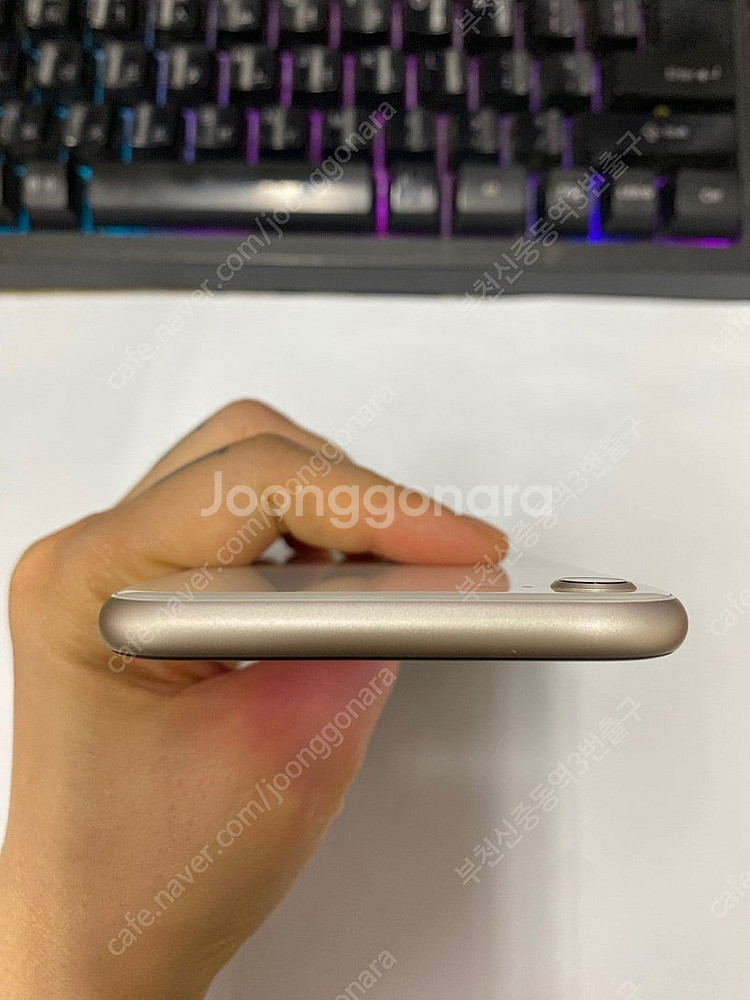 026567 아이폰SE3 스타라이트 특SSS급 64GB...--3