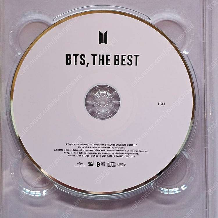 방탄소년단 BTS THE BEST 포토북 스티커 한정반--4