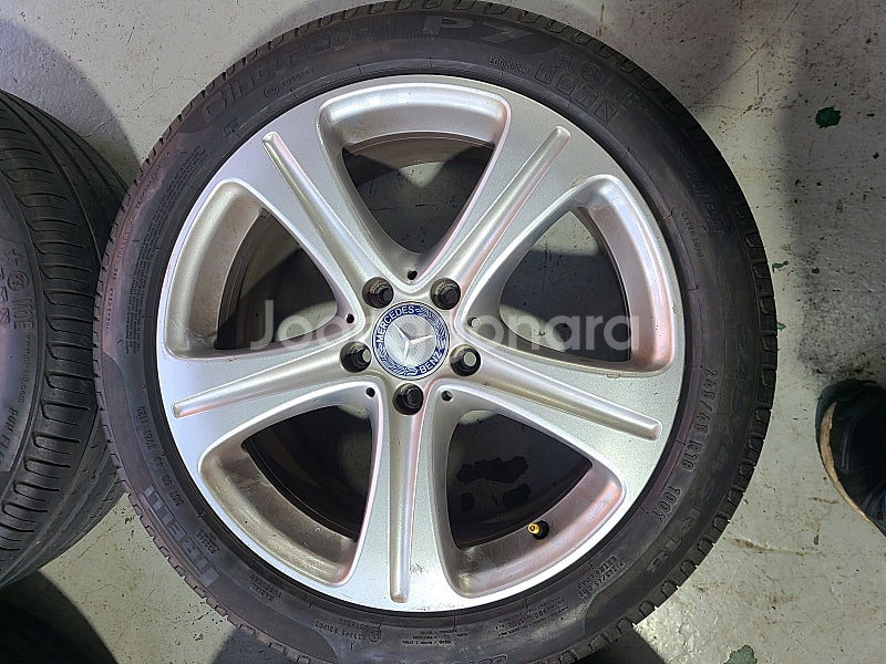 $$ 중고 벤츠 E300 W213 18인치 휠타이어 2...--4