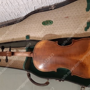 아주 부드러운 3/4 올드바이올린 Hopf Geige, gebaut um 1850 - diese Violine aus Klingenthal