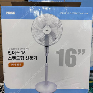 풀박스) 홍진테크 인더스 가정용/사무용/업소용 선풍기 IN-S165
