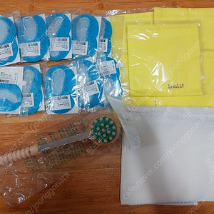 안마봉, 등밀이, 행주, 세탁망 (생활용품 일괄)