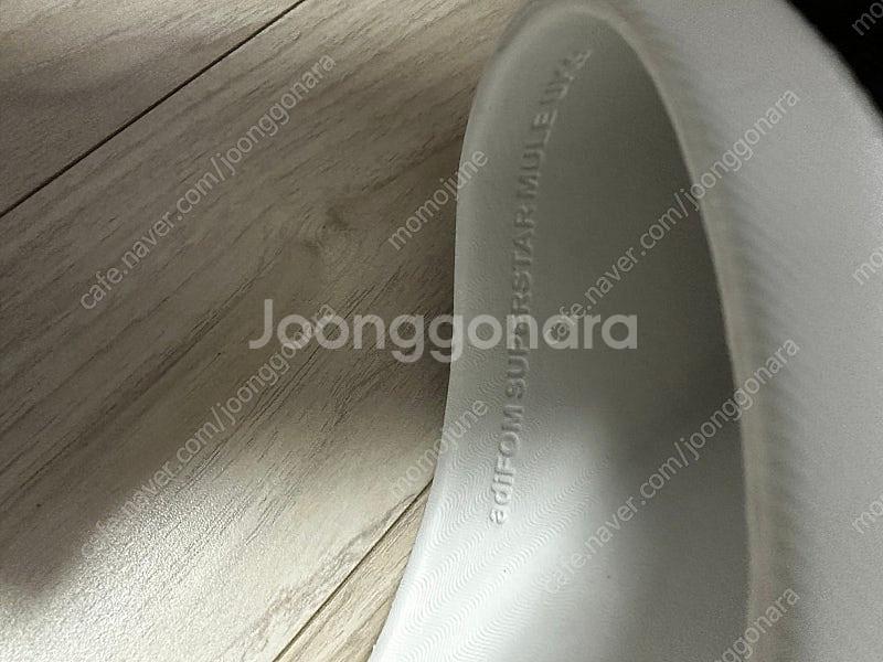 아디다스 슈퍼스타 뮬 슬리퍼 260-265 사이즈 새것--3