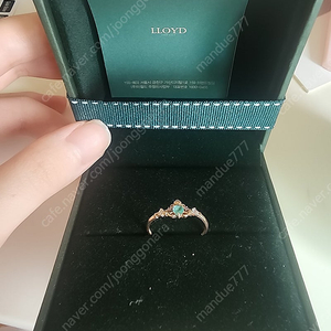 로이드 14k 인어공주 반지
