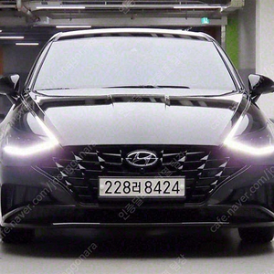쏘나타 중고 소나타 DN8 중고 검정색 2022년식 68,604km 1.6 터보 프리미엄 플러스 수원중고차