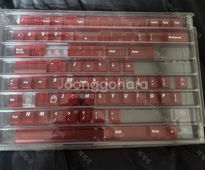 lelelab 투명키캡, 스웨그키 투명 키캡 판매합니다--1