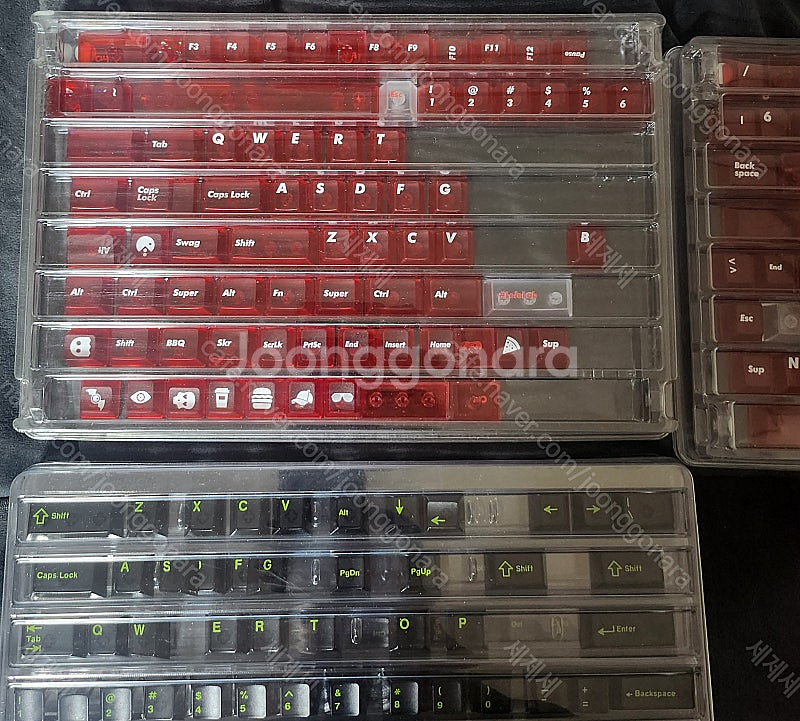 lelelab 투명키캡, 스웨그키 투명 키캡 판매합니다--2