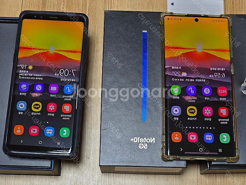 갤럭시 노트10 플러스 256GB 아라우글로우(일명 C...--0