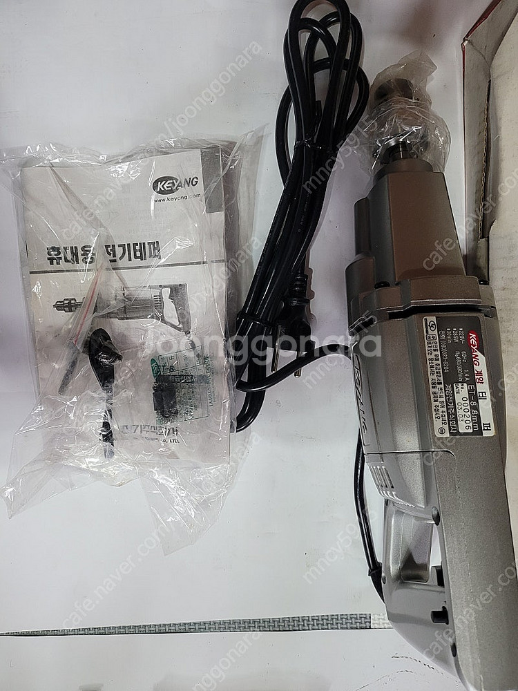 (새상품) 계양테퍼드릴8mm ET-8전동공구 (35만최...--2