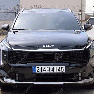 기아 스포티지 중고 스포티지 더 뉴 스포티지 중고 가격 검정색 2025년식 2,978km 1.6 터보HEV 2WD 시그니처 수원중고차