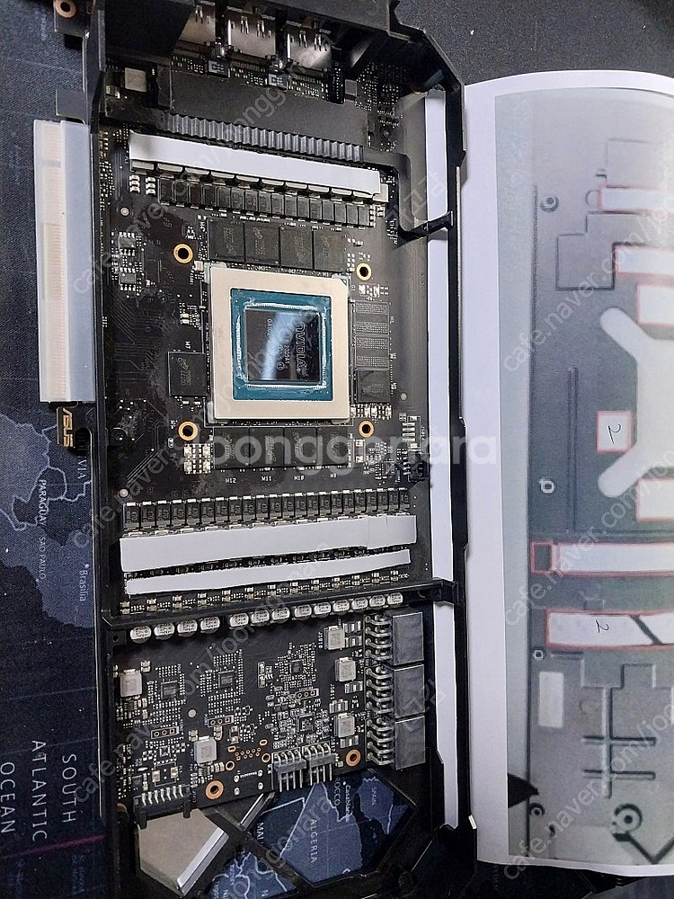 asus rog strix 3080 구리패드작 팝니다.--4