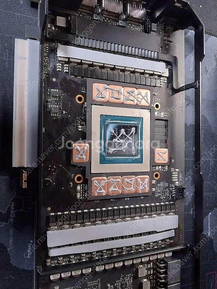 asus rog strix 3080 구리패드작 팝니다.--5