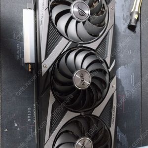 asus rog strix 3080 구리패드작 팝니다.