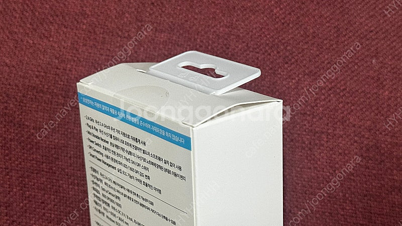 삼성 무선 마우스 SMO-3550B 미개봉품 새상품--3