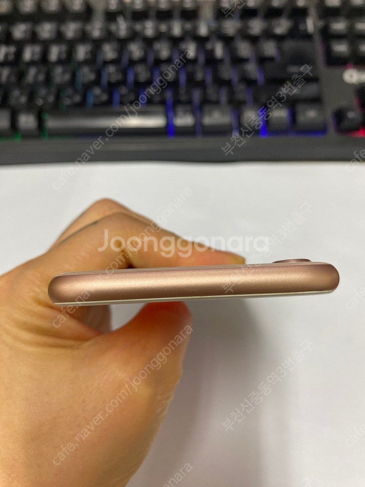 496187 아이폰8 로즈골드 SS급 64GB 무잔상 ...--3