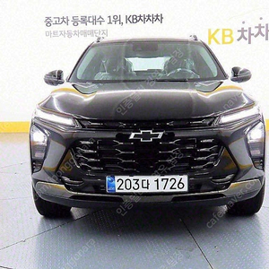 쉐보레 트랙스 중고 크로스오버 1.2 터보 액티브 중고자동차가격