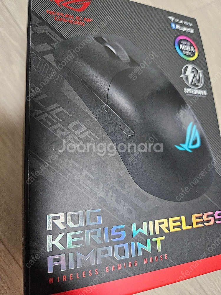 ASUS ROG KERIS 무선 게이밍 마우스--0