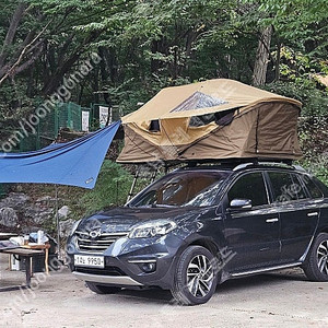 툴레 루프탑텐트 어프로치 M 사이즈 팝니다.