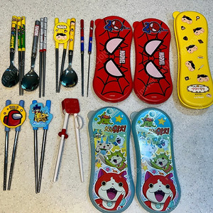 캐릭터 숟가락 젓가락 세트