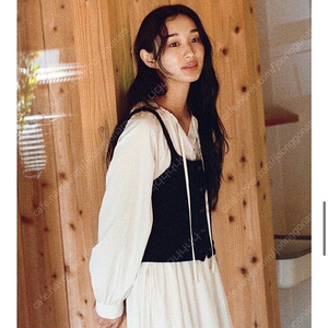 망고매니플리즈 HEN BUSTIER KNIT 뷔스티에 네이비