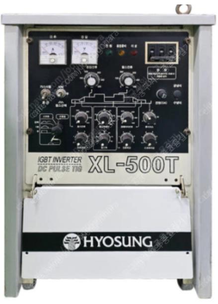 ［판매］중고 효성 알곤용접기 500A 판매합니다 / 효성 인버터XL-500T 이미지