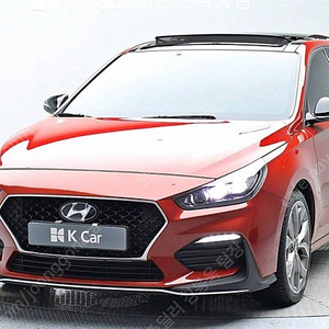 현대 i30 중고 i30 주황색 2019년식 1.6 터보 N Line 개인사업자 차량구매